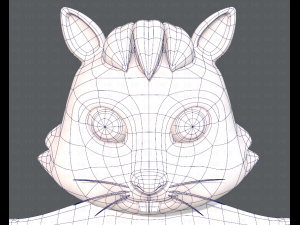 squirrel v01 3D 모델