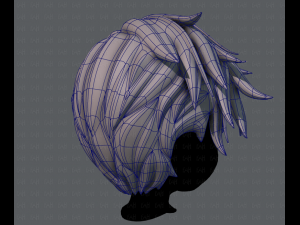 3d hair style for boy v43 3D 模型