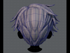 3d hair style for boy v43 3D 模型