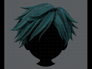 3d hair style for boy v43 3D 模型