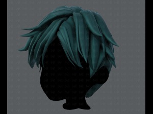 3d hair style for boy v43 3D 模型
