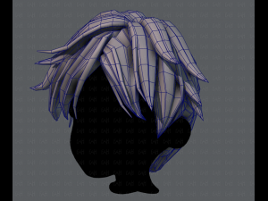 3d hair style for boy v43 3D 模型