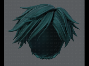 3d hair style for boy v43 3D 模型