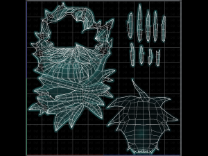3d hair style for boy v43 3D 模型