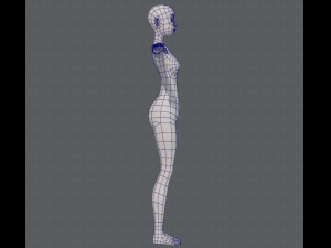 base mesh woman 15 3D Model