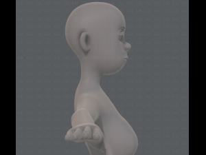 base mesh woman 15 3D Model