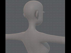 base mesh woman 15 3D Model