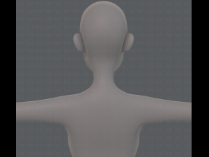 base mesh woman 15 3D Model
