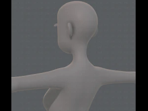 base mesh woman 15 3D Model