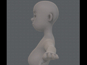 base mesh woman 15 3D Model