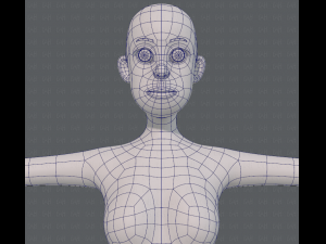 base mesh woman 15 3D Model