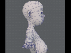 base mesh woman 15 3D Model