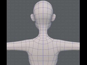 base mesh woman 15 3D Model