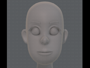base mesh woman 15 3D Model