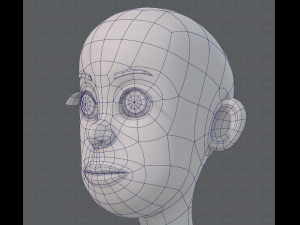 base mesh woman 15 3D Model