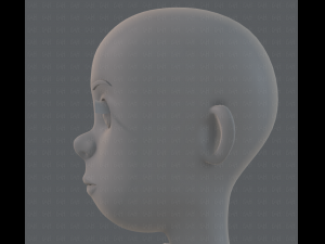 base mesh woman 15 3D Model