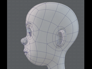 base mesh woman 15 3D Model