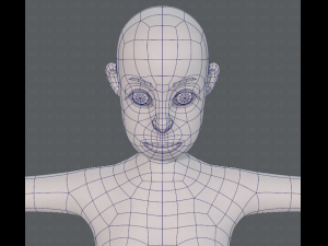 base mesh woman 15 3D Model