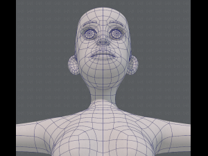 base mesh woman 15 3D Model
