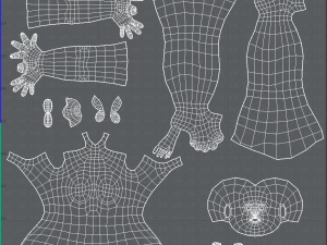 base mesh woman 15 3D Model