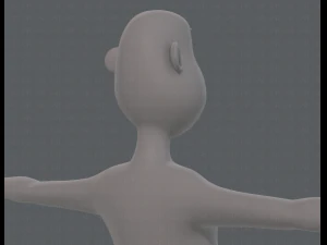 base mesh man character v13 3D Model