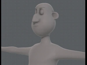 base mesh man character v13 3D Model