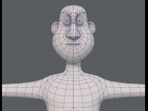base mesh man character v13 3D Model