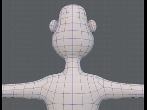 base mesh man character v13 3D Model