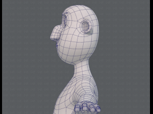 base mesh man character v13 3D Model