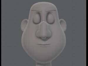 base mesh man character v13 3D Model