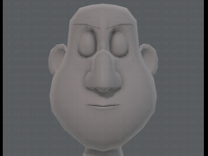 base mesh man character v13 3D Model