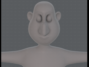 base mesh man character v13 3D Model