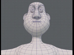 base mesh man character v13 3D Model