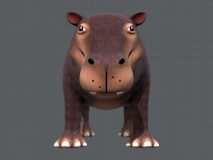 hippo v01 Modelo 3D