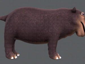 hippo v01 3D Model