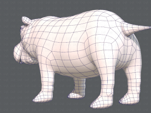 hippo v01 Modelo 3D