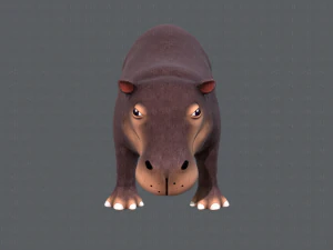 hippo v01 3D Model