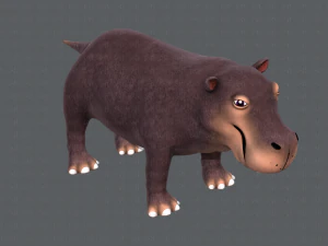hippo v01 3D Model