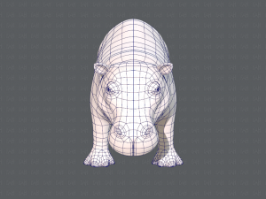 hippo v01 Modelo 3D