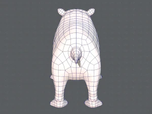 hippo v01 3D Model