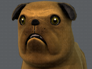 dog base cartoonv04 3D-Modell