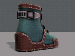 shoes cartoonv31 3D Model