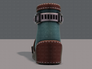 shoes cartoonv31 3D Model