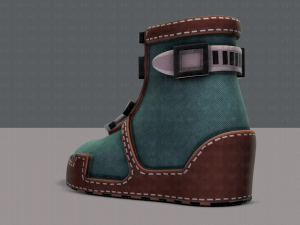 shoes cartoonv31 3D Model