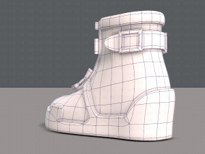 shoes cartoonv31 3D Model