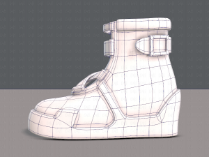 shoes cartoonv31 3D Model