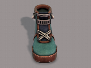 shoes cartoonv31 3D Model