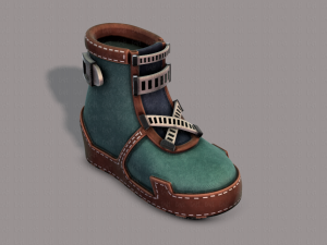 shoes cartoonv31 3D Model