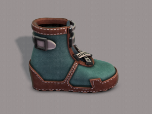 shoes cartoonv31 3D Model