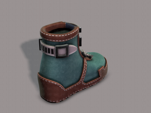 shoes cartoonv31 3D Model